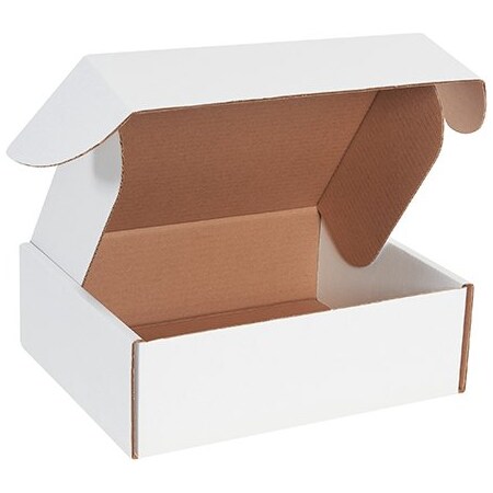 Bsc Preferred 12 x 10 x 4'' White Deluxe Literature Mailer, 50PK BUY00014551